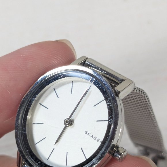 Skagen Women\'s‎ Watch SKW2441 Hald Quartz Stainless Steel mesh Dress wristwatch main image 5